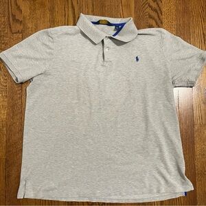 Polo Golf Ralph Lauren Men's Gray Polo Short Sleeve Pro Fit Size XXL